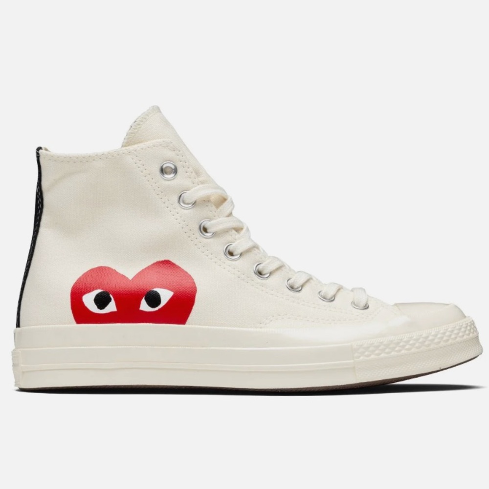 Comme des garçon high top converse